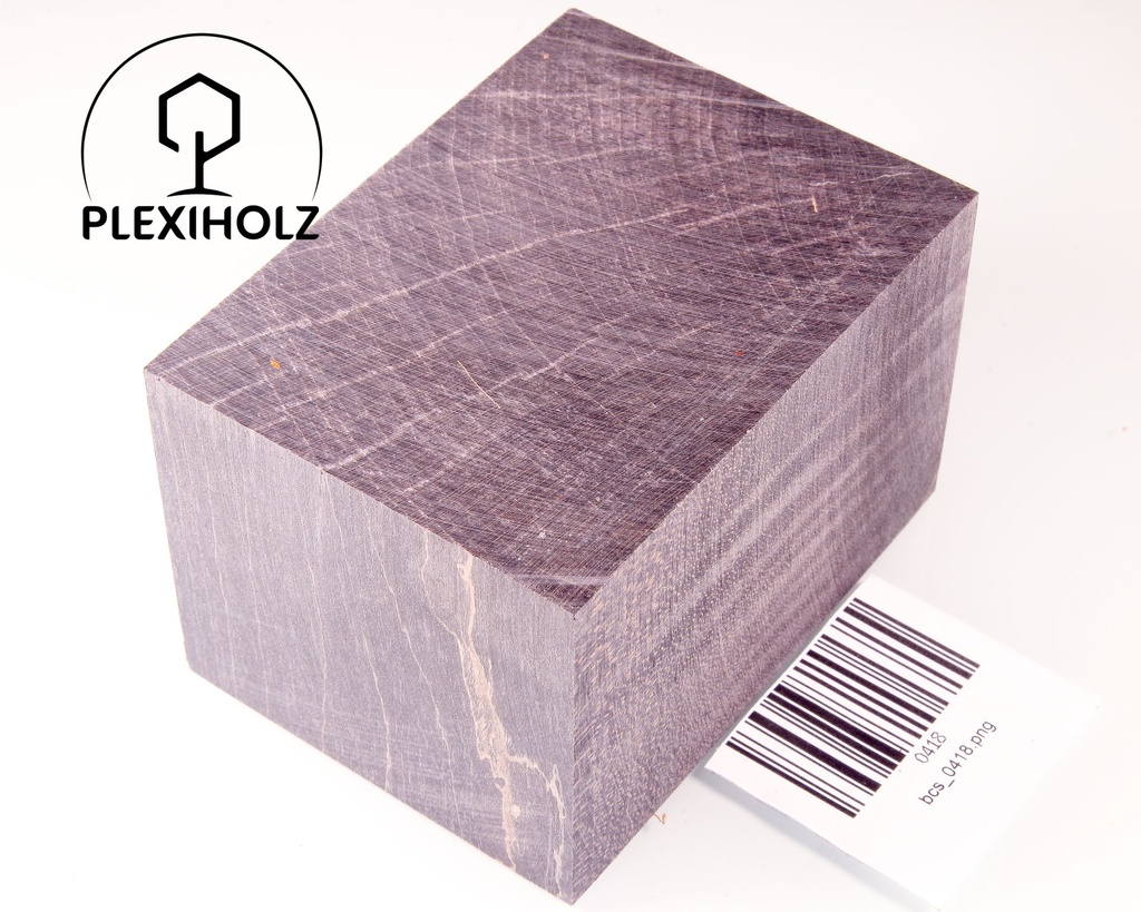 Ahorn Modblock stabilisiert | 95x70x60 | plexiholz | Schmuck | 0418