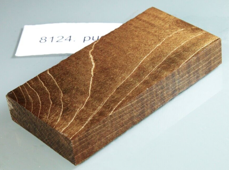 Ahorn Riegel stabilisiertes Holz | 121x60x18 | puq stabwood | schmuckholz 8124 02