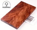 Walnuss Griffschalen stabilisiert | 150x40x10 | plexiholz | 0243