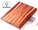 Platane Griffschalen stabilisiert | 120x40x10 | plexiholz | Griffmaterial 0283