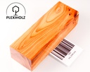 Thuja Maser Griffblock stabilisiert | 120x40x30 | plexiholz | burl handle | 0290