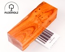 Thuja Maser Griffblock stabilisiert | 120x40x30 | plexiholz | burl handle | 0291