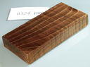 Ahorn Riegel stabilisiertes Holz | 121x60x18 | puq stabwood | schmuckholz 8124