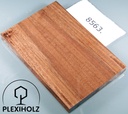 Walnuss Griffschalen stabilisiert | 120x40x10 | plexiholz | 8563