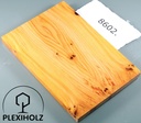 Thuja Maser Griffschalen stabilisiert | 120x40x8 | plexiholz | 8602