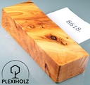 Thuja Maser Griffblock stabilisiert | 120x40x27 | plexiholz | 8618