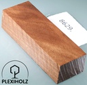 Walnuss Griffblock stabilisiert | 120x40x28 | plexiholz | 8629