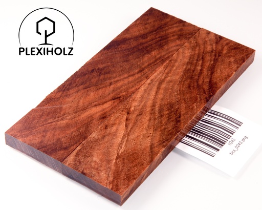 [0243] Walnuss Griffschalen stabilisiert | 150x40x10 | plexiholz | 0243