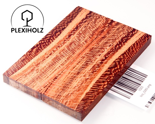 [0283] Platane Griffschalen stabilisiert | 120x40x10 | plexiholz | Griffmaterial 0283