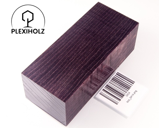 [0414] Ahorn Modblock stabilisiert | 120x50x40 | plexiholz | Schmuck | 0414