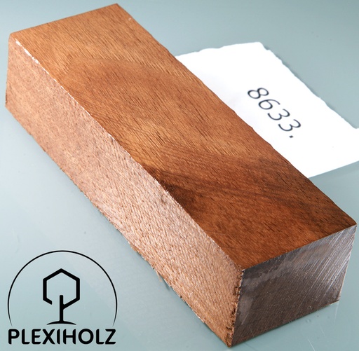 [0120] Walnuss Griffblock stabilisiert | 120x40x30 | plexiholz | 8633