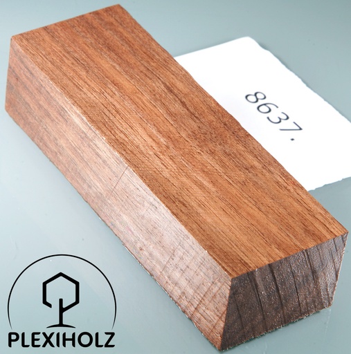 [0124] Walnuss Griffblock stabilisiert | 120x40x28 | plexiholz | 8637